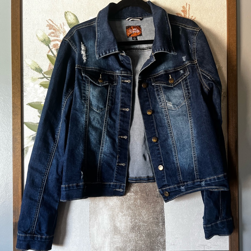 Dark Blue Jean Jacket